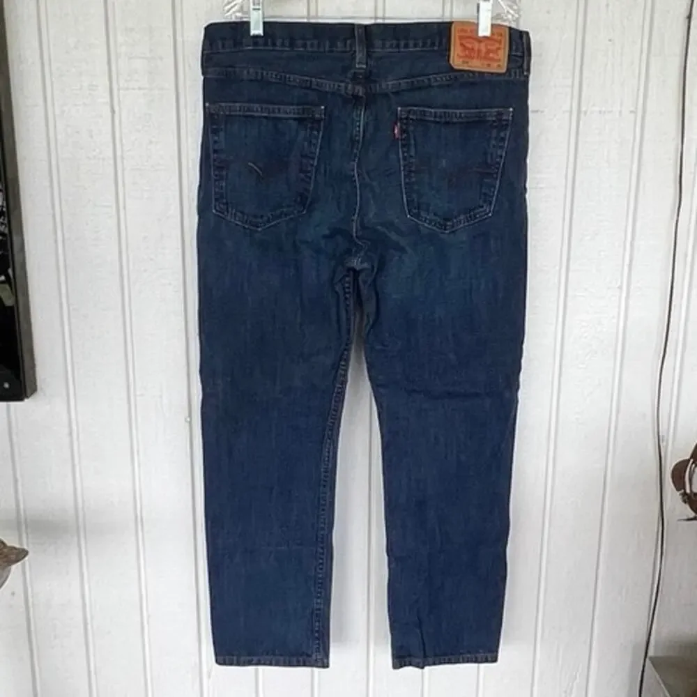 Levi’s 514 men’s 36/30 dark blue 2020 Mexico Zip fly 5 pocket excellent cond.